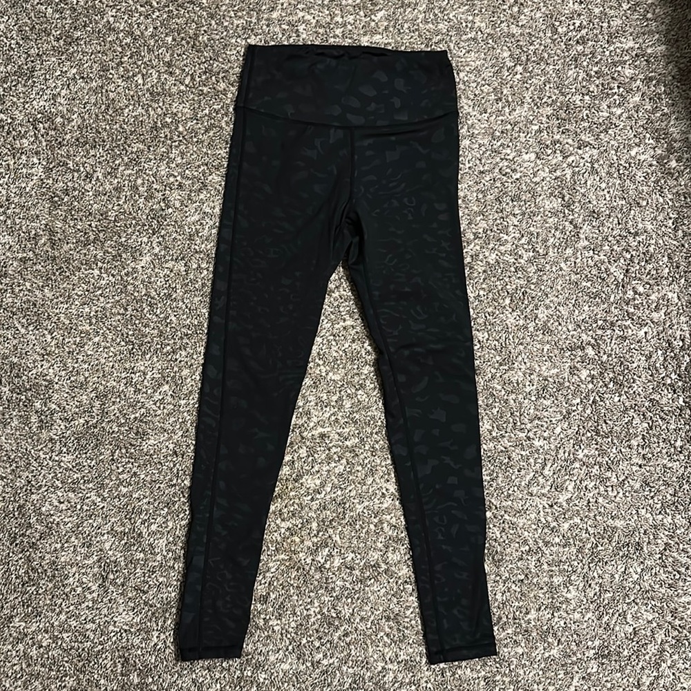 Urban Daizy printed black leggings
